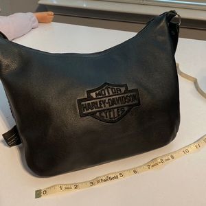Harley Davidson Black Leather purse